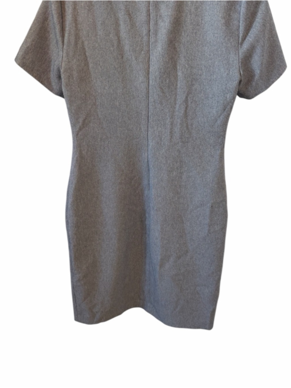 Ivanka Trump Grey Sheath Dress Pearl Collar Short Sleeve Work Office - Picture 7 of 11